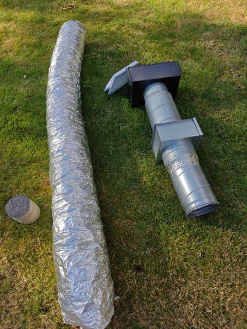 Onderdelen ventilatiesysteem