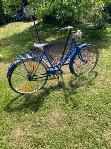 Oude dames fiets
