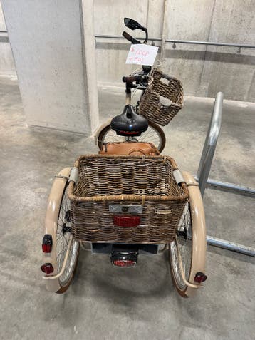 Elektrische driewieler Tri-Bike Papillon, 612Wh, als nieuw
