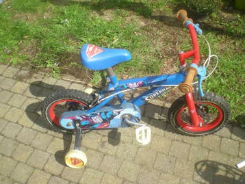 Jongensfiets Spiderman 12 inch