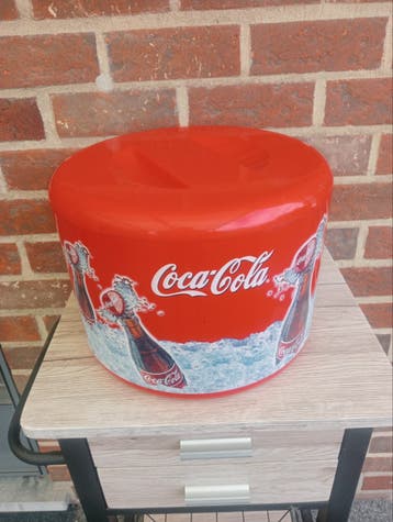 vintage Coca Cola ijsemmer/ partykoeler (grote)
