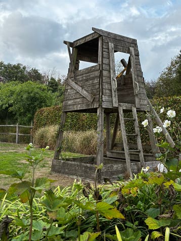 Houten speeltoren