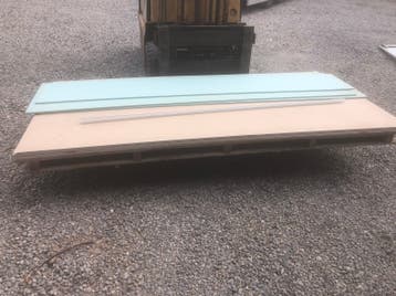 Gyproc platen