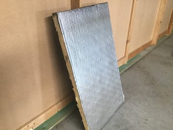 Isolatieplaten glaswol
