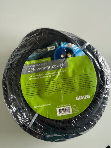 CEE verleng kabel Camper caravan