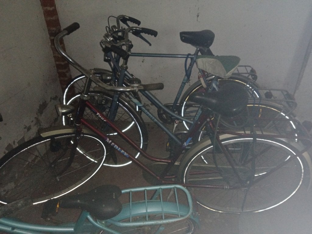 Vier fietsen
