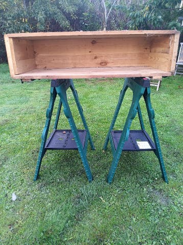 Houten bakken – gratis