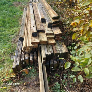 Gratis draagbalken voor terras
