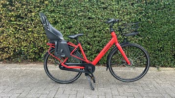 Batavus Mambo damesfiets 2023 maat M+Urban Iki kinderzitje
