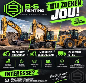 Gezocht Chauffeur C/Ce