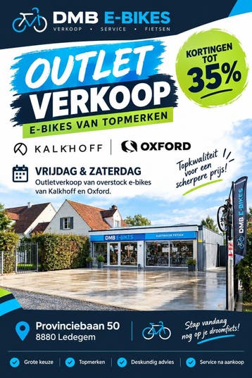 Outlet verkoop van e-bikes