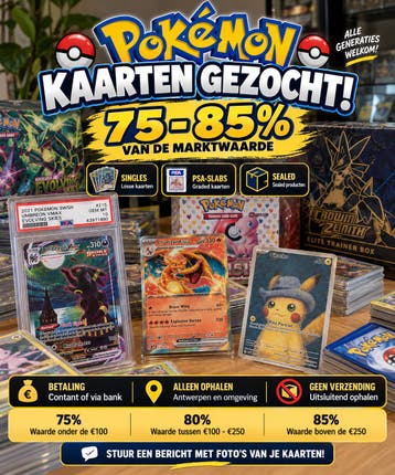 Pokémonkaarten gezocht! Singles, PSA & Sealed – Antwerpen