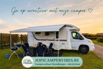 Volledig uitgeruste camper te huur | 5 personen | Gent