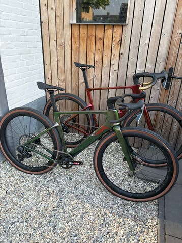 2x 3T Racemax2 Italia Gravel Maat XL &. S Sram Rival XPLR