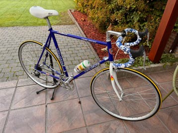 Retro racefiets nieuwstaat