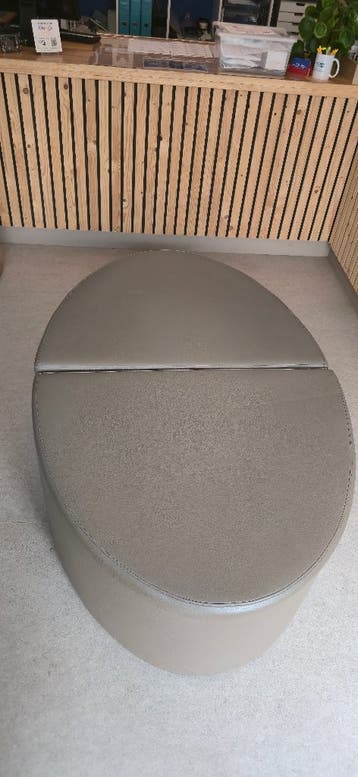 Zitbank eclips kunstleder met opbergruimte