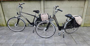 2 Prachtige Elektrische Giant Twist Go Double Fietsen