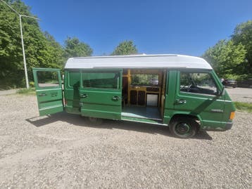 Mercedes MB100 camperbus buscamper mobilhome O kenteken
