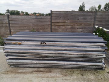 15 Ecopanelen 2,55 x 1m
