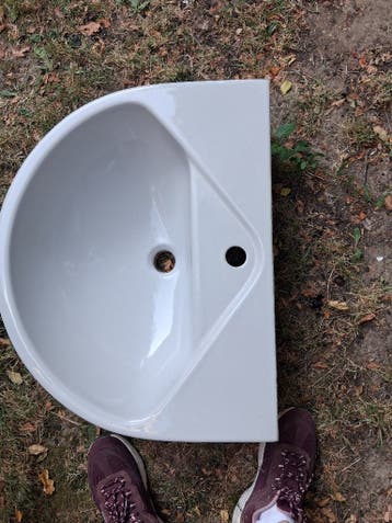 Lavabo _ pergamon grijs