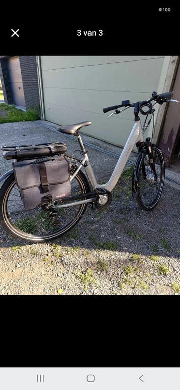 Electronis fiets zonder lader