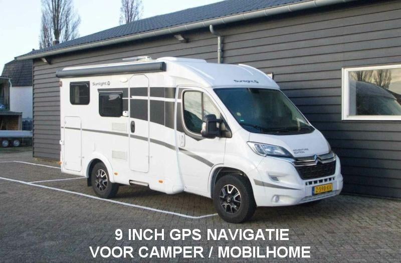 Nieuwe 9 inch GPS Navigaties voor Mobilhome / Camper