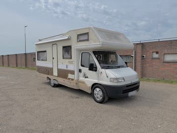 Auvent à panneau solaire Fiat Ducato Mizar WC/SHOWER