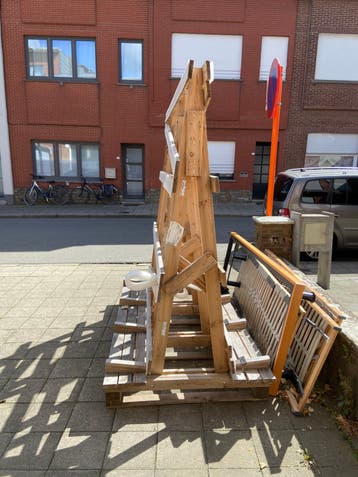 Gratis glastransportpallet – enkel afhalen