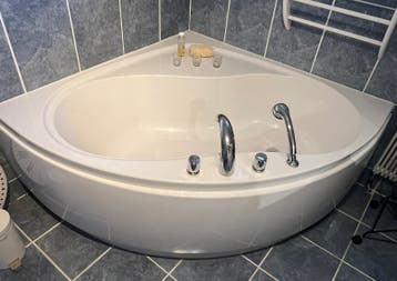 Hoekbad voor 1 of 2 volwassenen