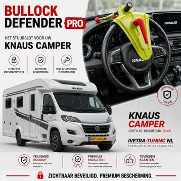 Stuurslot Camper | Stuurlock Camper