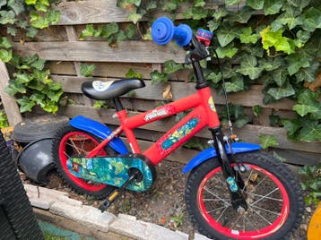 Fiets spiderman