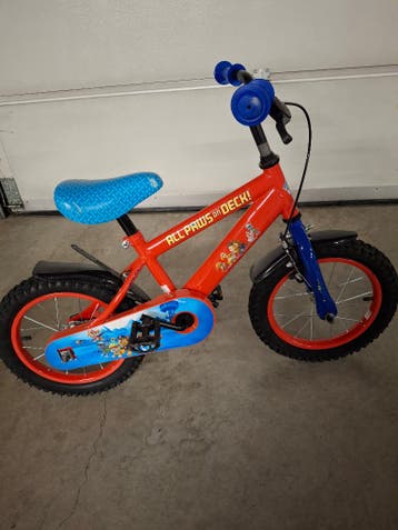 Jongensfiets 14 inch paw patrol
