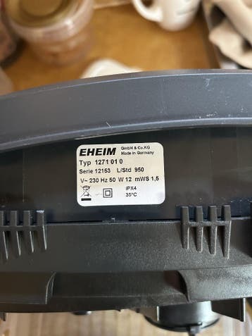 Gratis externe buitenfilter aquarium
