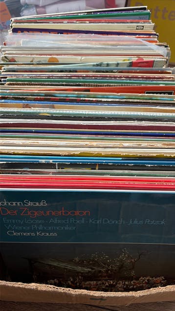 Oude collectie LPs