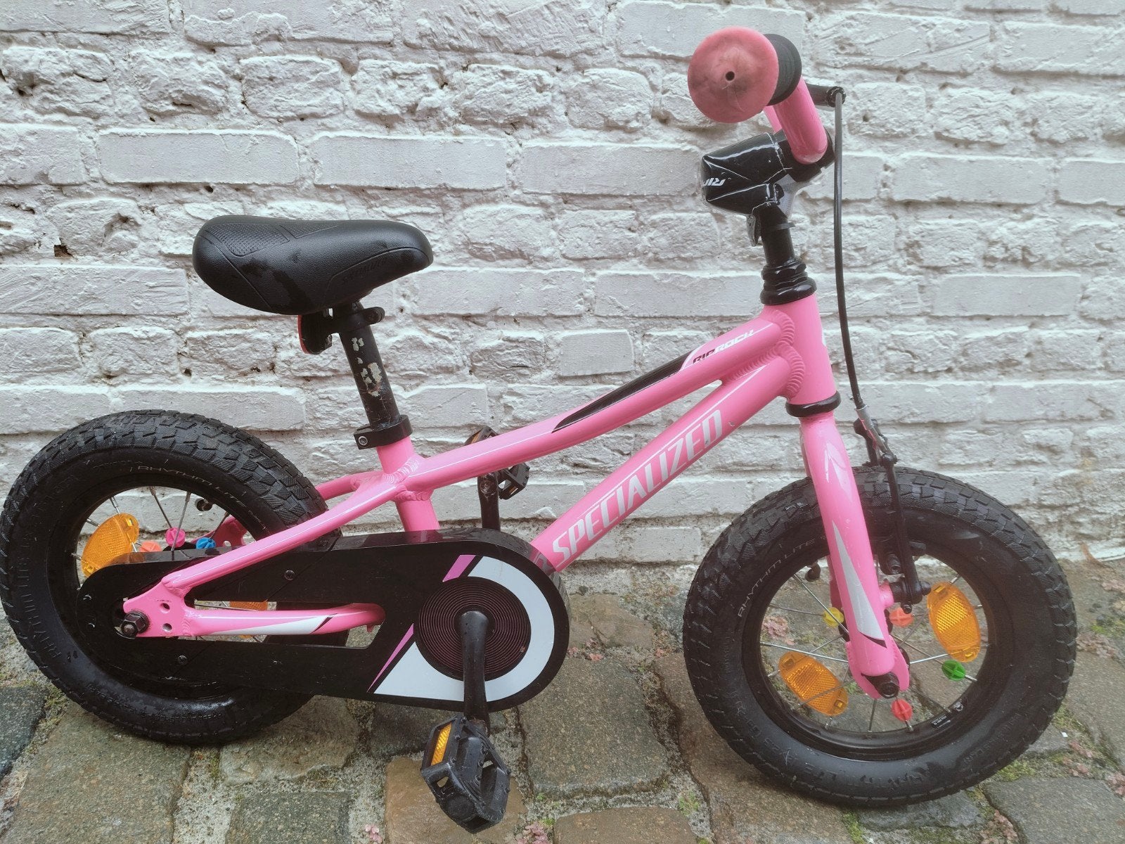 Roze specialized fiets