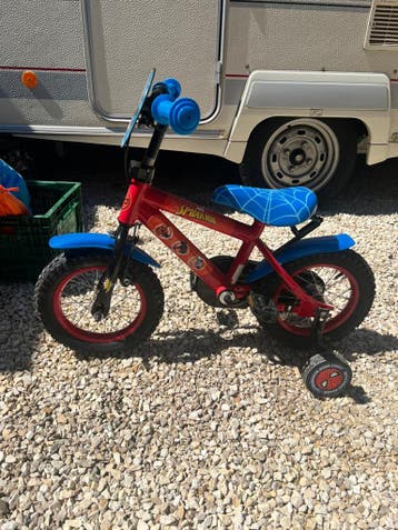 Spiderman fiets