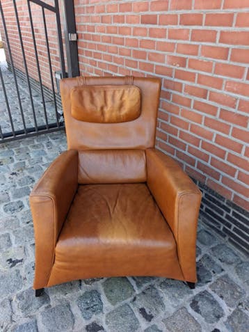 Fauteuil en cuir