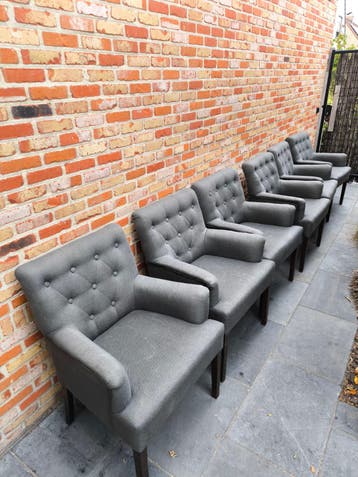 6 stoelen