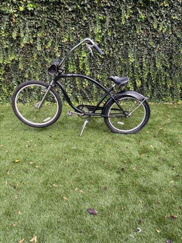 Chopper fiets black widow