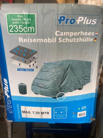Camperhoes tot 7,50mtr