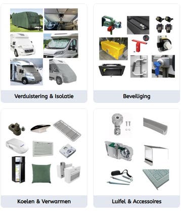 Mobilehome onderdelen en accessoires hier te koop !