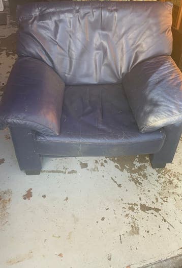 Leren fauteuil