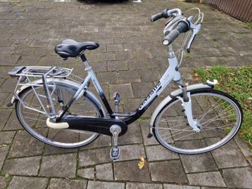 DAMESFIETS GAZELLE ORANGE IN GOEDE STAAT !!