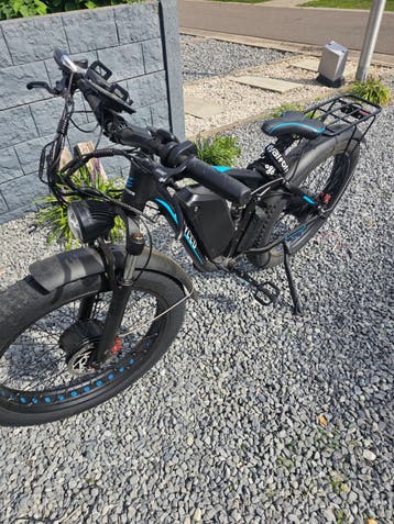 Elektrische fatbike heeft 120km gereden is nieuw