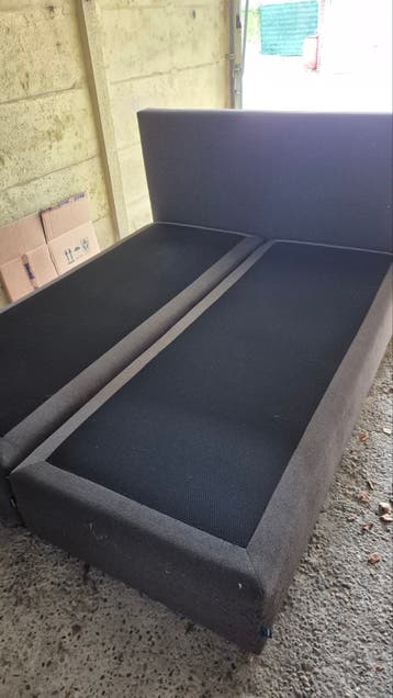 gratis boxspring 160x200 zonder matras