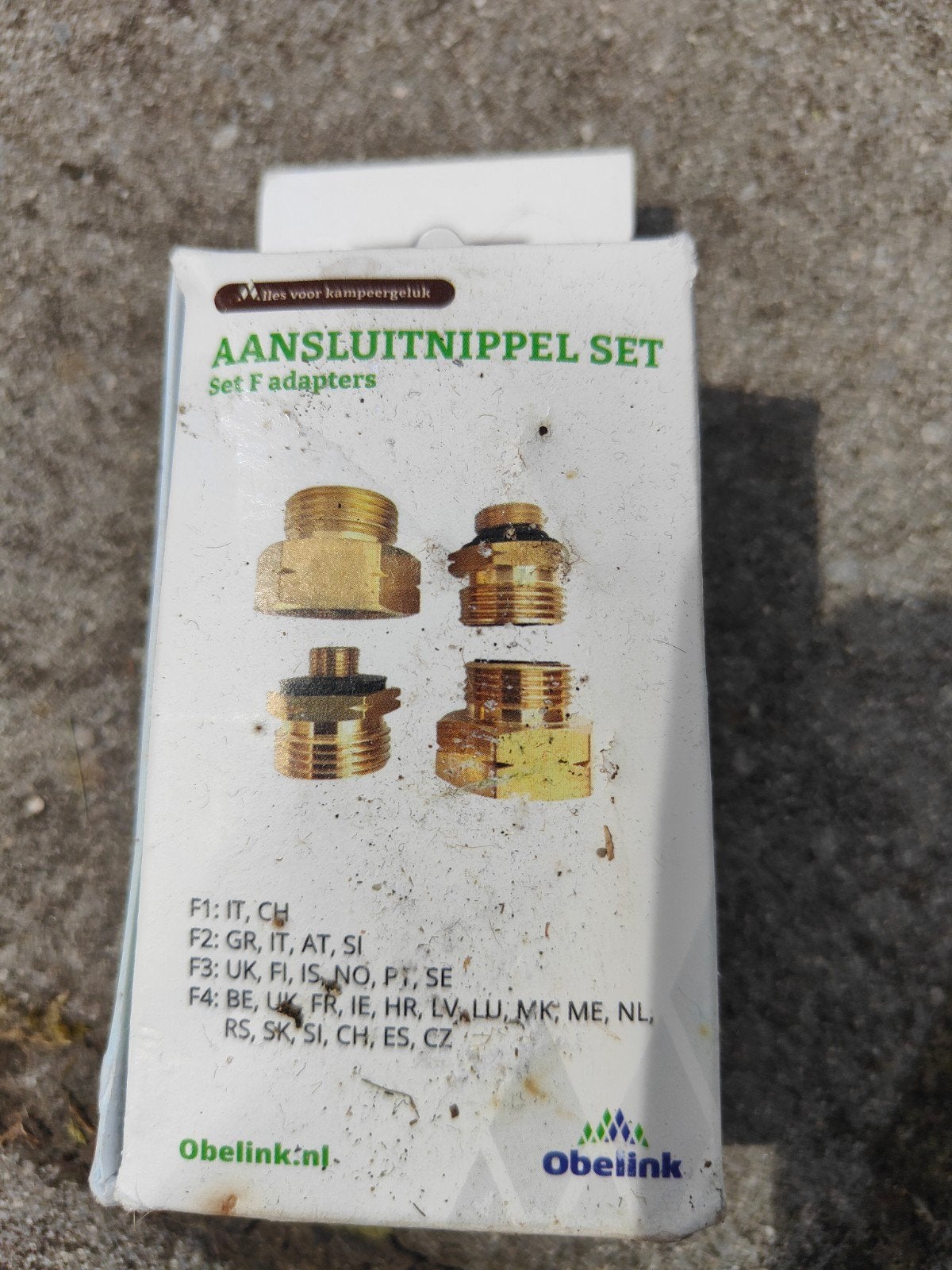 Aansluitnippel set