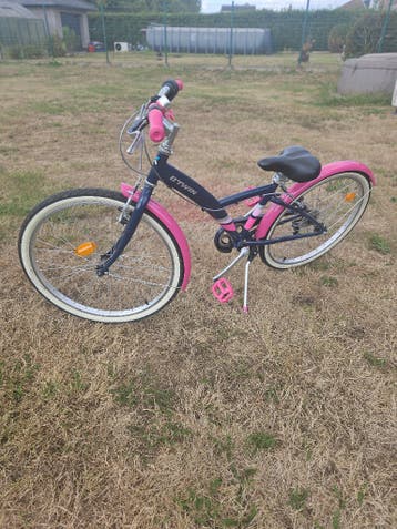 Fiets 20 inch meisjes fiets btwin