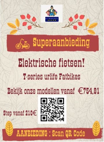 NIEUWE ELEKTRISCHE FIETSEN – SCHERPE PRIJZEN!