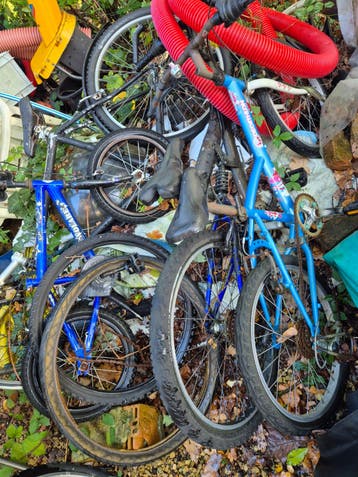fiets wrakken