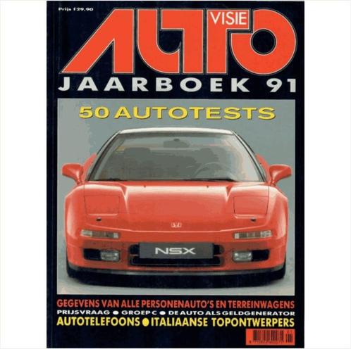 Autovisie Jaarboek 1991 #1 Nederlands, Livres, Autos | Livres, Utilisé, Enlèvement ou Envoi